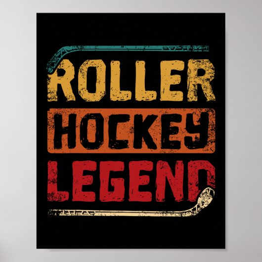 Rollhockey-Legende Poster (Vorne)