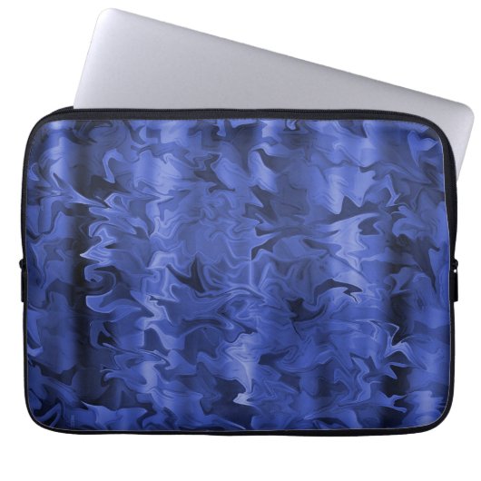 Rollin' Blues... Laptopschutzhülle (Vorderseite)