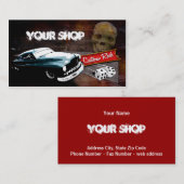 Rollin entbeint frisierte Autos Visitenkarte (Vorne/Hinten)