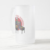 Rollin es alte Schule Mattglas Bierglas (Vorderseite Links)