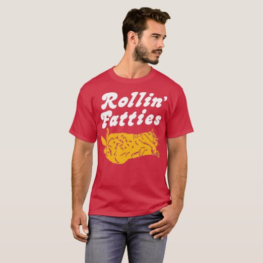 Rollin' Fatties T-Shirt (Vorne ganz)