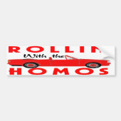 ROLLIN HOMOS AUTOAUFKLEBER (Vorne)