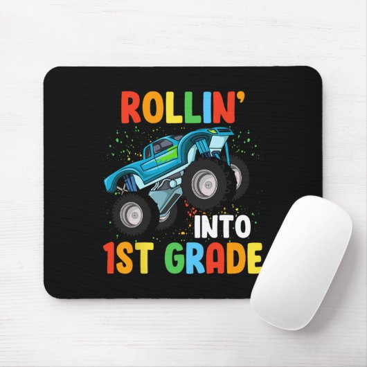 Rollin' in Monster der ersten Klasse 100. Mousepad (Mit Mouse)