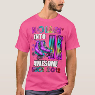 Rollin Into 11 Awesome 2012 Roller Skating 11. Geb T-Shirt