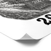 Rollin' Into 2026, 2026 Snarky New Year, Meme Racc Poster (Ecke)