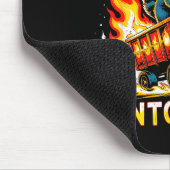 Rollin Into 2026 Funny Raccoon New Year Meme  Mousepad (Ecke)