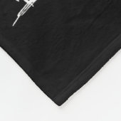 Rollin' Into 2026 Happy New Year Raccoon Men Women Fleecedecke (Ecke)