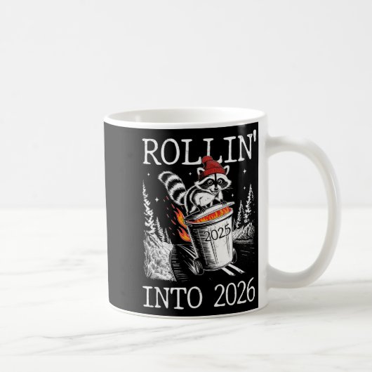 Rollin' Into 2026 Kaffeetasse (Rechts)