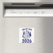 Rollin Into 2026 Raccoon Funny Dumpster Fire 2025  Magnet (In Situ (Geschirrspüler))