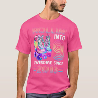 Rollin 'Into 9 Awesome 2013 Roller Skating 9. Gebu T-Shirt