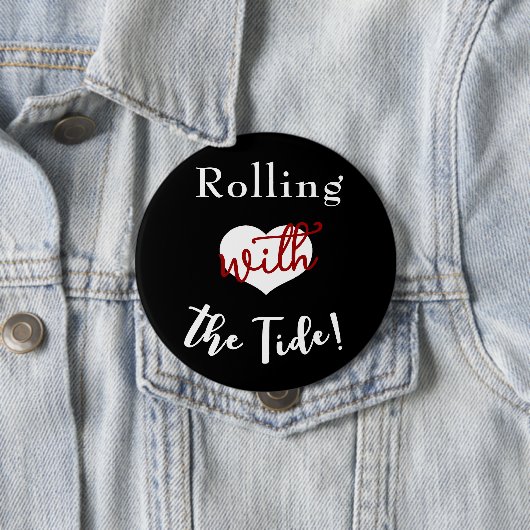 Rollin mit dem Tide Alabama GameDay Button (Beispiel)