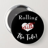 Rollin mit dem Tide Alabama GameDay Button (Vorne & Hinten)