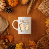 Rollin" mit meiner Butter Hälfte - Niedlicher Ernt Kaffeetasse