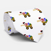 Rollin' Snowman Krawatte (Gerollt)