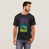Rollin' With My Krewe Mardi Gras New Orleans Louis T-Shirt (Vorne ganz)