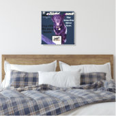 Rolling Bone Hund Magazin völlig anpassen Leinwanddruck (Insitu (Schlafzimmer))