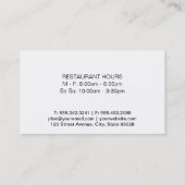 Rolling Button (Gold) | FÜHRUNGSKRAFT KOCH Visitenkarte (Rückseite)