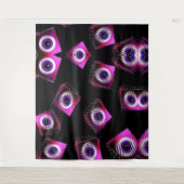 Rolling Eyes Tapestry 88" x 104" Wandteppich (Vorderseite)