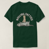 Rolling Fatties Cat TShirt (Design vorne)