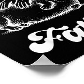 Rolling Fatties Dog Dachshund Weed Wiener Dog Love Poster (Ecke)