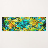 Rolling Flames & Water... Yogamatte (Vorderseite (Horizontal))