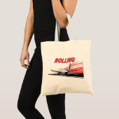Rolling Flugzeug Luftfahrt Tragetasche (Vorderseite (Produkt))