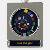 Rolling Gift Rope Ornament (Vorderseite)