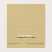 Rolling Hills Falted Business Card Visitenkarten (Innenseite Aufgefaltet)