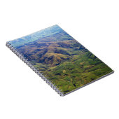 Rolling Hills in Süden-Region von Neuseeland Notizblock (Rechte Seite)