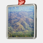 Rolling Hills in Süden-Region von Neuseeland Ornament Aus Metall (Links)