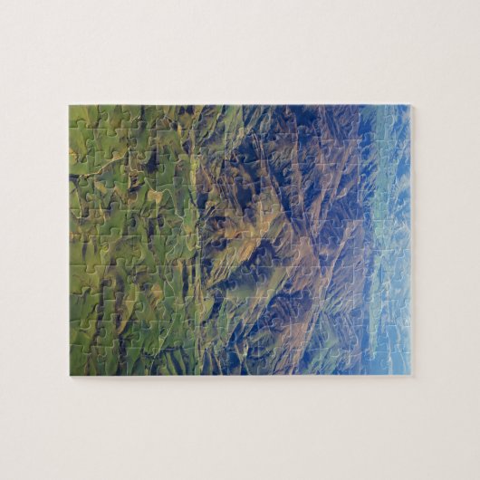 Rolling Hills in Süden-Region von Neuseeland Puzzle (Horizontal)