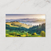 Rolling Hills Landschaftsfoto Visitenkarte (Vorderseite)