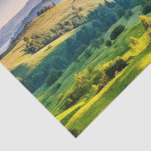 Rolling Hills Landschaftsnaturfoto Seidenpapier (Ausschnitt)