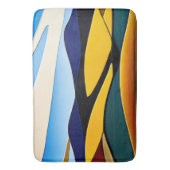 Rolling Hills of California Minimalistisch Landsch Badematte (Vorderseite Vertikal)