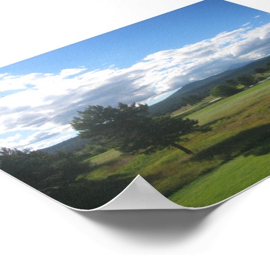 Rolling Hills Poster (Ecke)