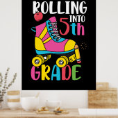 Rolling in 5. Klasse Poster (Küche)