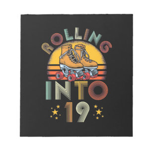 Rolling Into 19 Years Old Notizblock