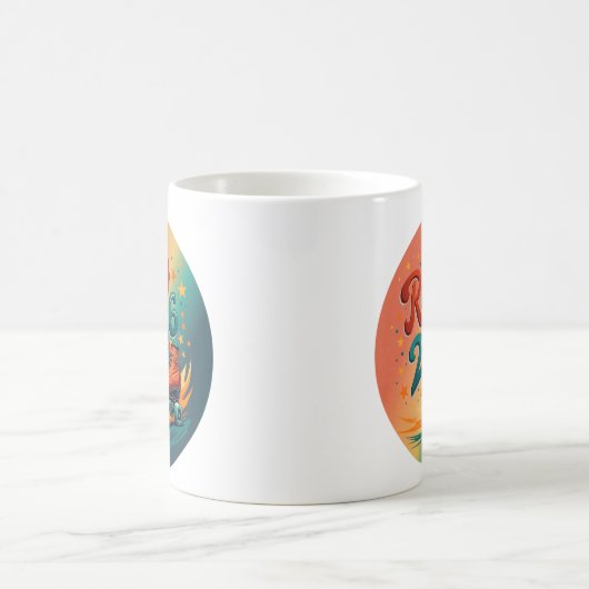 Rolling Into 2026 Retro Skate Mug Kaffeetasse (Mittel)