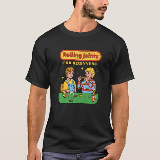 Rolling Joints for Beginners Premium T-Shirt (Vorderseite)