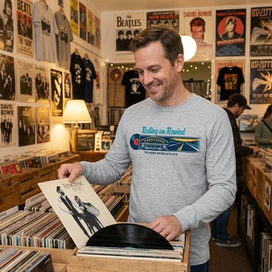 Rolling on Rewind Tri-Blend Shirt