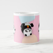 Rolling Panda Jumbo Tasse (Vorderseite)