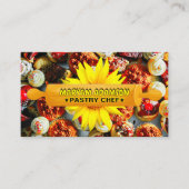 Rolling Pin Patisserie | Floral Cake Bakery Visitenkarte (Vorderseite)