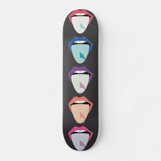 Rolling Stones SurfBoard Skateboard (Vorderseite)