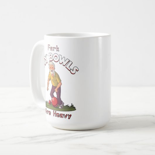 Rolling Struggles: Fark, meine Rasenschüsseln sind Kaffeetasse (Vorderseite Links)