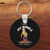 Rolling Struggles: Fark, meine Rasenschüsseln sind Schlüsselanhänger (Vorderseite)