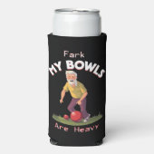 Rolling Struggles: Fark, meine Rasenschüsseln sind Selters Dosenkühler (Seltzer Vorderseite)