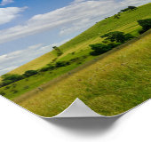 Rolling Summer Landscape Poster (Ecke)