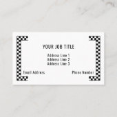 Rolling Through Life Bowling Business Card Visitenkarte (Rückseite)