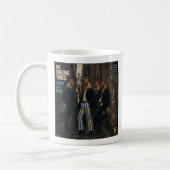 Rolling Tones: eine Parodie Kaffeetasse (Links)