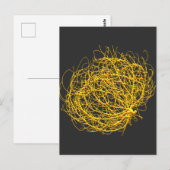 RollinGolden Tumbleweed Pflanze Originale Kunst Postkarte (Vorne/Hinten)